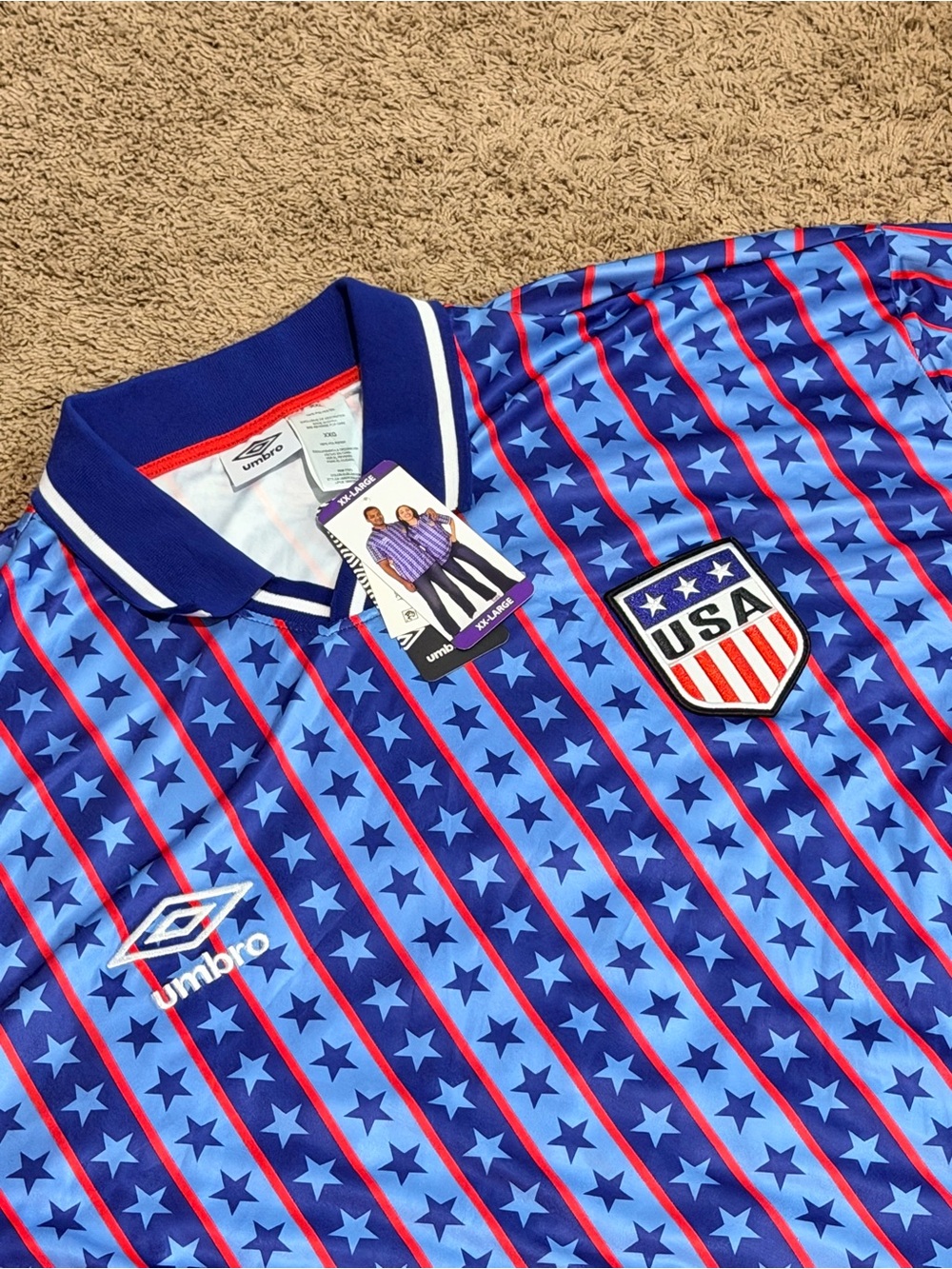 Umbro Team USA Adult Jersey XXL World Cup 2026 Limited Release New With Tags